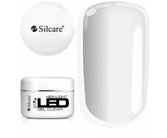 Silcare High Light LED gelis CLEAR skaidrus, 100 g