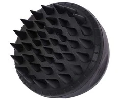 Sister Young Aura Scalp Massager Šampūnas Juodas