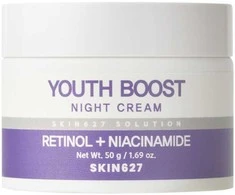 Skin627 Jaunatvinantis naktinis kremas „Youth Boost“, 50 g