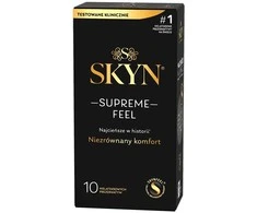 Skyn Supreme Feel ploni nelateksiniai prezervatyvai 10 vnt.