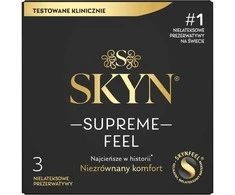 Skyn Supreme Feel ploni nelateksiniai prezervatyvai 3 vnt.