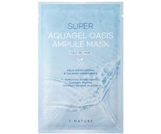 SNP Snature Super Aquagel Oasis Ampule Mask drėkinamoji lakštinė kaukė 30ml
