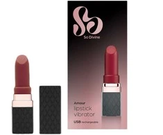 So Divine Vibratorius Amour Lipstick lūpų dažų formos