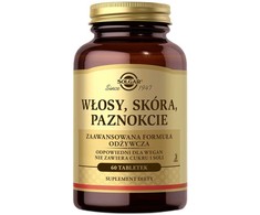 Solgar Włosy Skóra Paznokcie suplement diety 60 tabletek