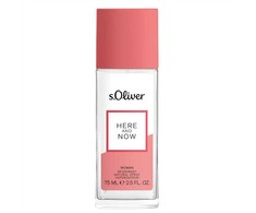 s.Oliver Natūralus purškiamas dezodorantas Here and Now Woman 75ml