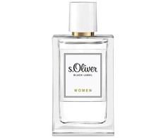 s.Oliver Juodas Label Women EDT tualetinis vanduo moterims, 30 ml