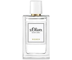 s.Oliver Juodas Label Women EDT tualetinis vanduo moterims, 50 ml