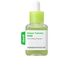 Sungboon Editor Žalias Tomato NMN Pore Lifting Ampoule ampułka zmniejszająca widoczność porów 40ml