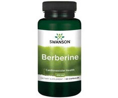 Swanson Maisto papildas Berberinas 400mg - 60 kapsulių