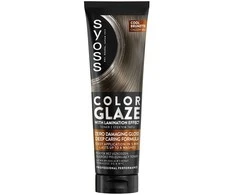 Syoss Spalvota glazūra, blizgus toneris su laminavimo efektu, šaltai ruda, 130 ml