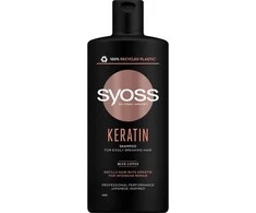 Syoss Keratin Šampūnas Šampūnas moterims, 440 ml