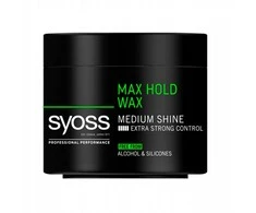 Syoss Max Hold Wax Medium Shine formavimo vaškas 150ml