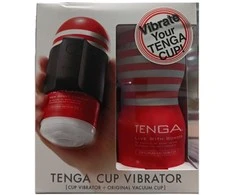 Boss Series Tenga Vibratorių rinkinys „Cup Vibrator“ – puodelio vibratorius + vibracijos modulis masturbatoriams
