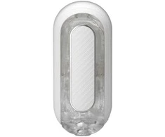 Tenga Flip Zero Gravity EV masturbator daugkartinio naudojimo Baltas