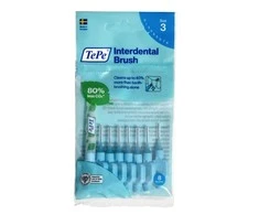 TePe Originalūs tarpdančių šepetėliai 0,6mm Mėlyna 8 vnt