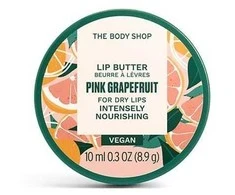The Body Shop Sviestas lūpoms vegan lūpų sviestas Rožinis greipfrutas 10ml