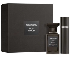 Tom Ford Oud Wood rinkinys parfum purškiamas 50ml + kvepalų vandens purškiklis 10ml
