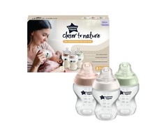 Tommee Tippee Natural Start buteliukai nuo pilvo dieglių 260 ml 3 vnt 0m+