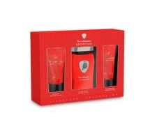 Rinkinys Tonino Lamborghini Sportivo Tualetinis vanduo 125ml Purškiamasis gelis 100ml Balzamas po skutimosi 100ml