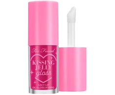 Estee Lauder „Too Faced Kissing“ želė lūpų blizgis „Aviečių“ 4,5 ml