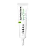Ren Troubless Skaidrus gelinis kremas nuo odos netobulumų, 15 ml