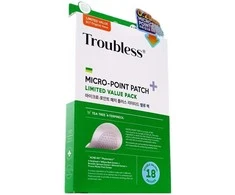 Troubless „Micro-Point Patch Plus“ ribotos vertės rinkinys, 18 dalių lopai netobulumams