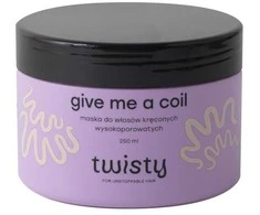 Twisty Pets Give Me A Coil kaukė garbanotiems, didelio poringumo plaukams 250ml