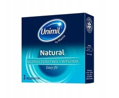 UNIMIL DĖŽUTĖ 3 NATURAL+ prezervatyvai