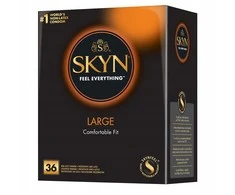 Skyn Prezerwatywy duże bez lateksu nawilżane sex