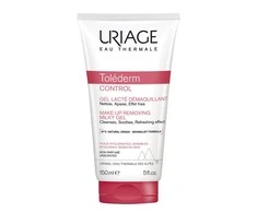 Uriage Toléderm Make-Up Removing Milky Gel makiažo šalinimo gelis jautriai odai, 150 ml