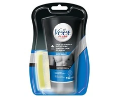 Veet Men In Shower Hair Removal kreminis depiliacinis produktas vyrams, 150 ml