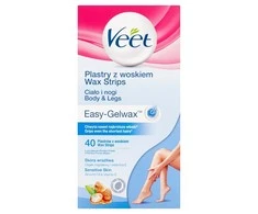 Veet Professional Wax Strips Depiliacinė priemonė moterims, 40 vnt