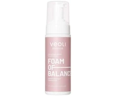 Nacomi Veoli Botanica „Foam Of Balance“ riebalų išsiskyrimą reguliuojančios veido valymo putos, 150 ml