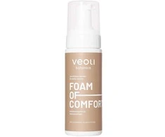 Nacomi Veoli Botanica „Foam Of Comfort“ drėkinamosios veido valymo putos, 150 ml