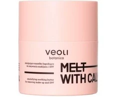 Veoli Botanica „Melt With Calmness“ emulsinis raminamasis sviestas makiažui valyti ir su apsauga nuo saulės ypač jautriai odai, 40 g