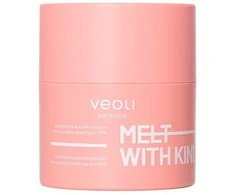 Veoli Botanica „Melt With Kindness“ emulsinis raminamasis sviestas makiažui valyti ir su apsauga nuo saulės kraujagyslėmis sergančiai odai, 40 g