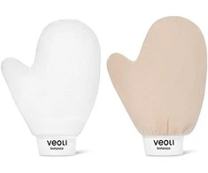 Veoli Botanica VEOLI BOTANICA_SET „I Glove Peel“ kūno šveitimo pirštinė ir „I Glove Tan“ pirštinė skirta bronziniams gaminiams užtepti