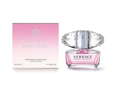 Versace Bright Crystal purškiamas dezodorantas moterims, 50 ml