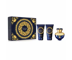 Kvepalų rinkinys moterims Versace Dylan Blue Pour Femme (EDP, 50 ml + kūno losjonas, 50 ml + dušo želė, 50 ml)