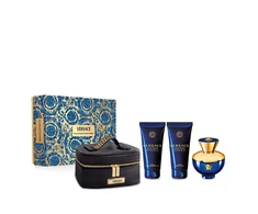 Kvepalų rinkinys moterims Versace Dylan Blue Pour Femme (EDP, 100 ml + kūno losjonas, 100 ml + dušo želė, 100 ml)