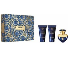 Kvepalų rinkinys moterims Versace Dylan Blue Pour Femme (EDP, 50 ml + kūno losjonas, 50 ml + dušo želė, 50 ml)