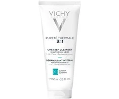Vichy Purete 3In1 One Step Valiklis valomasis prausiklis jautriai veido odai ir akims, 100 ml