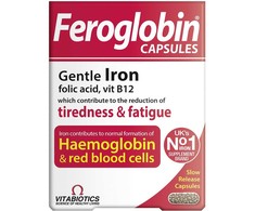 VITABIOTICS_Ferogoblin B12 suplement diety wspomagający hemogoblinę i raudona krwinki 30 kapsułek