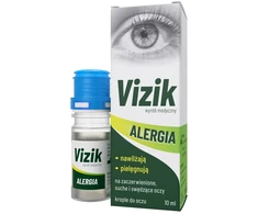 Tzmo Vizik Alergia krople na zaczerwienione suche i swędzące oczy 10ml