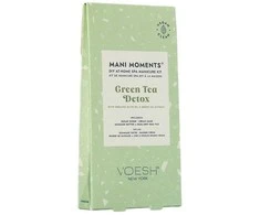 Voesh „Mani Moments“ 3 žingsnių žaliosios arbatos detoksikacinis manikiūro rinkinys