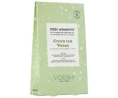 Voesh „Pedi Moments“ 4 žingsnių žaliosios arbatos detoksikacinis pedikiūro rinkinys