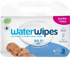 WATER WIPES BIO chusteczki nawilżane vaikams 3x60szt.