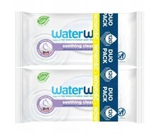 WATER WIPES Ekologiškos drėgnos servetėlės vaikams su levandų ekstraktu 2x60 vnt.