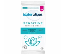 WATER WIPES Sensitive Feminine Wipes intymios higienos servetėlės jautriai odai, 28 vnt.