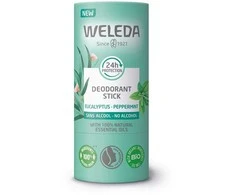 Weleda Eucalyptus-Peppermint 24H Dezodorantas Stick, 50 g